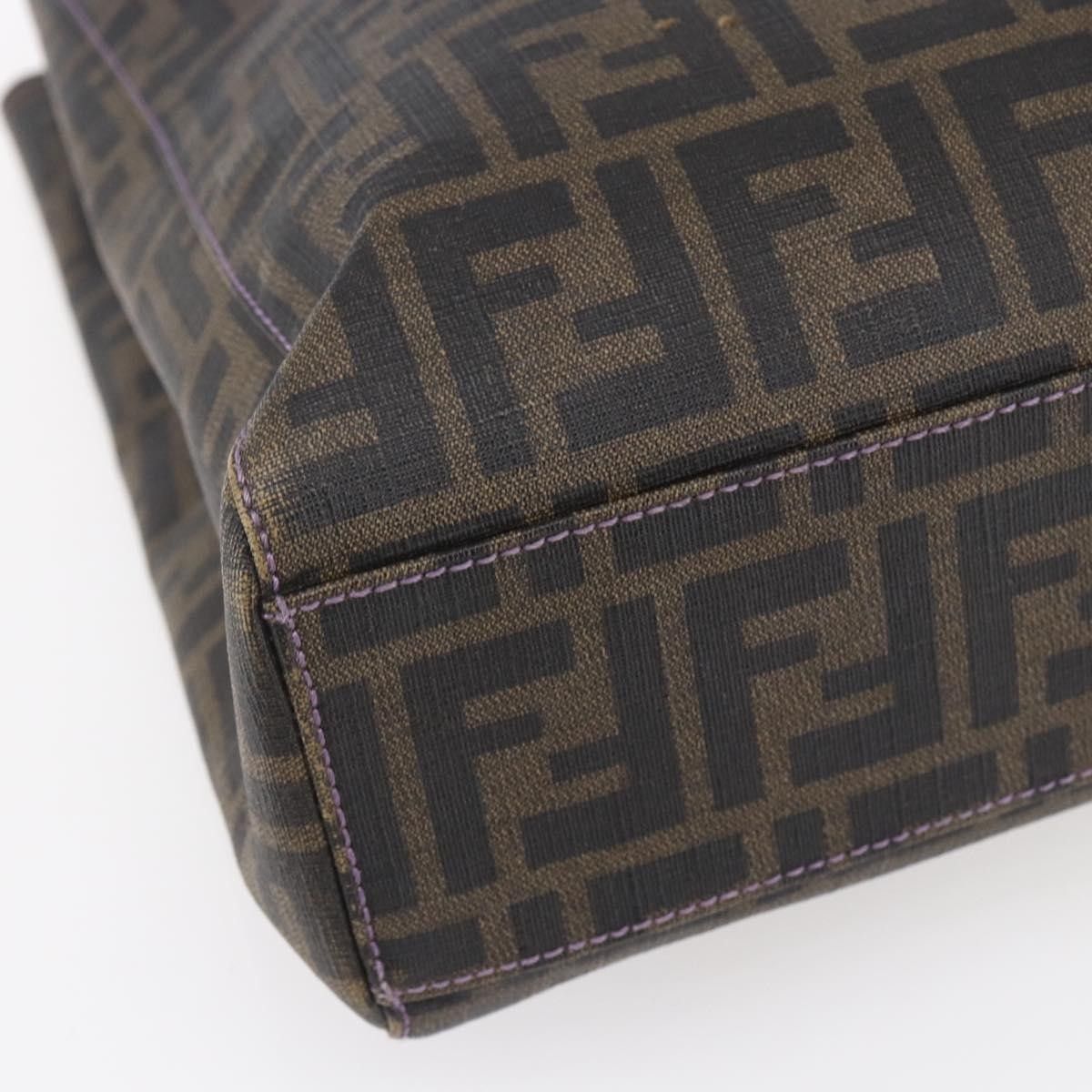 Fendi Fendi Compartment Shopping Tote Zucca Coated Canvas Size ONE SIZE - 10 Thumbnail