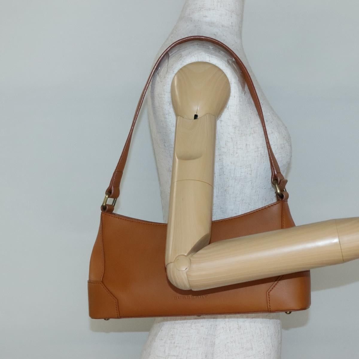 Burberry Burberry Vintage Shoulder Bag Leather Size ONE SIZE - 13 Thumbnail