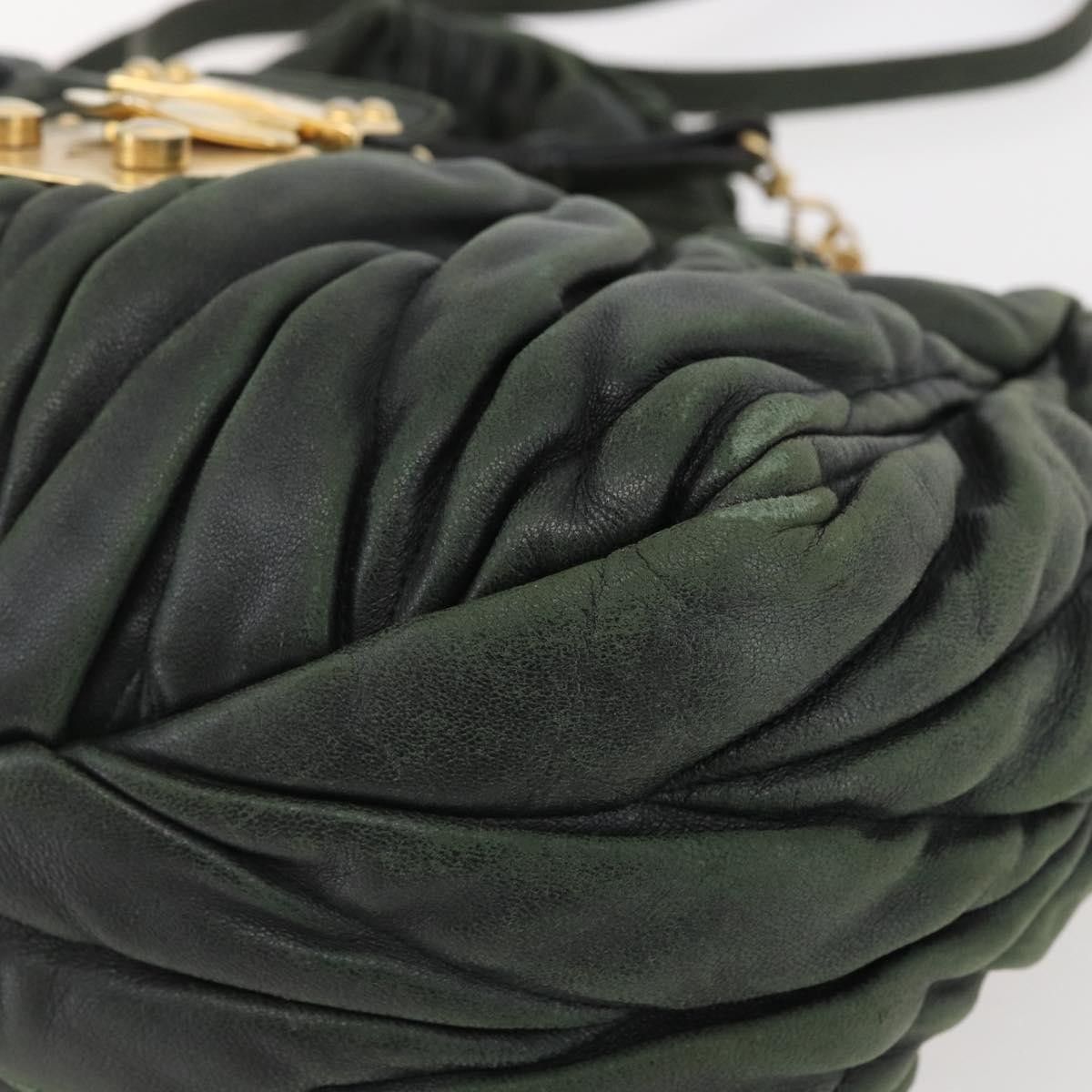 Miu Miu Miu Miu Coffer Convertible Satchel Matelasse Leather Size ONE SIZE - 10 Thumbnail