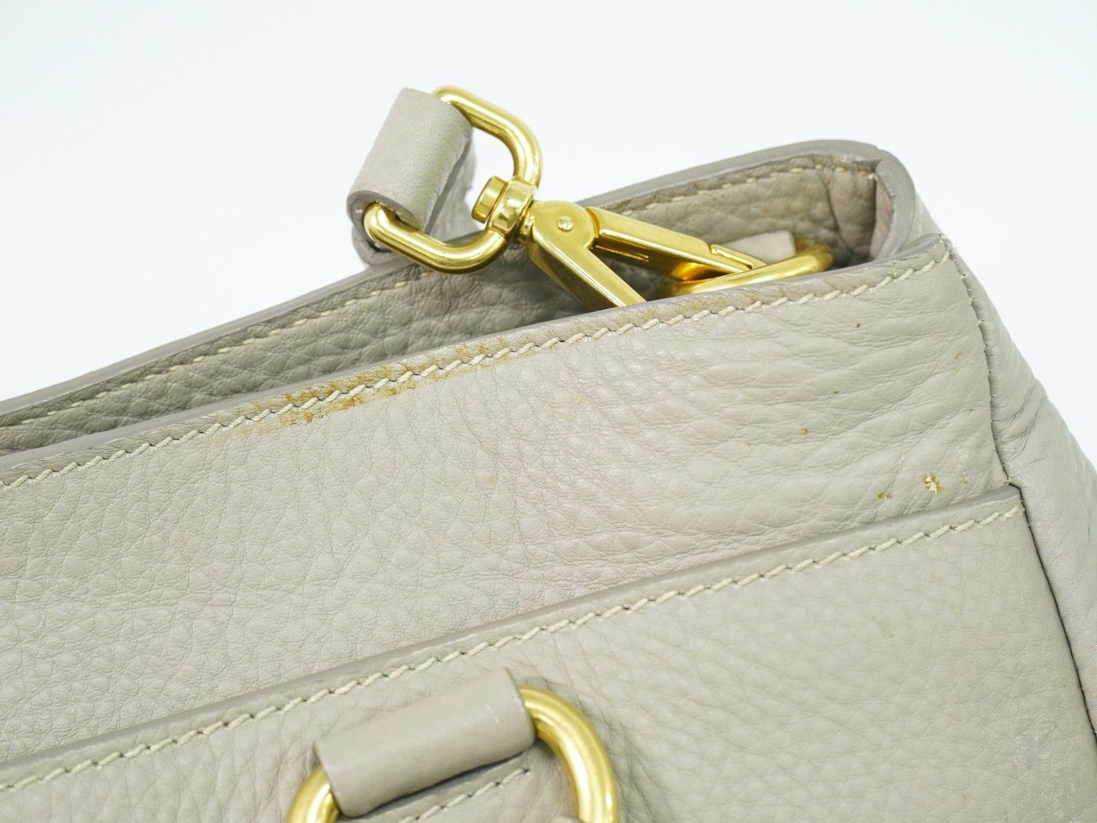 Prada Prada East West Convertible Tote Vitello Daino Size ONE SIZE - 16 Thumbnail