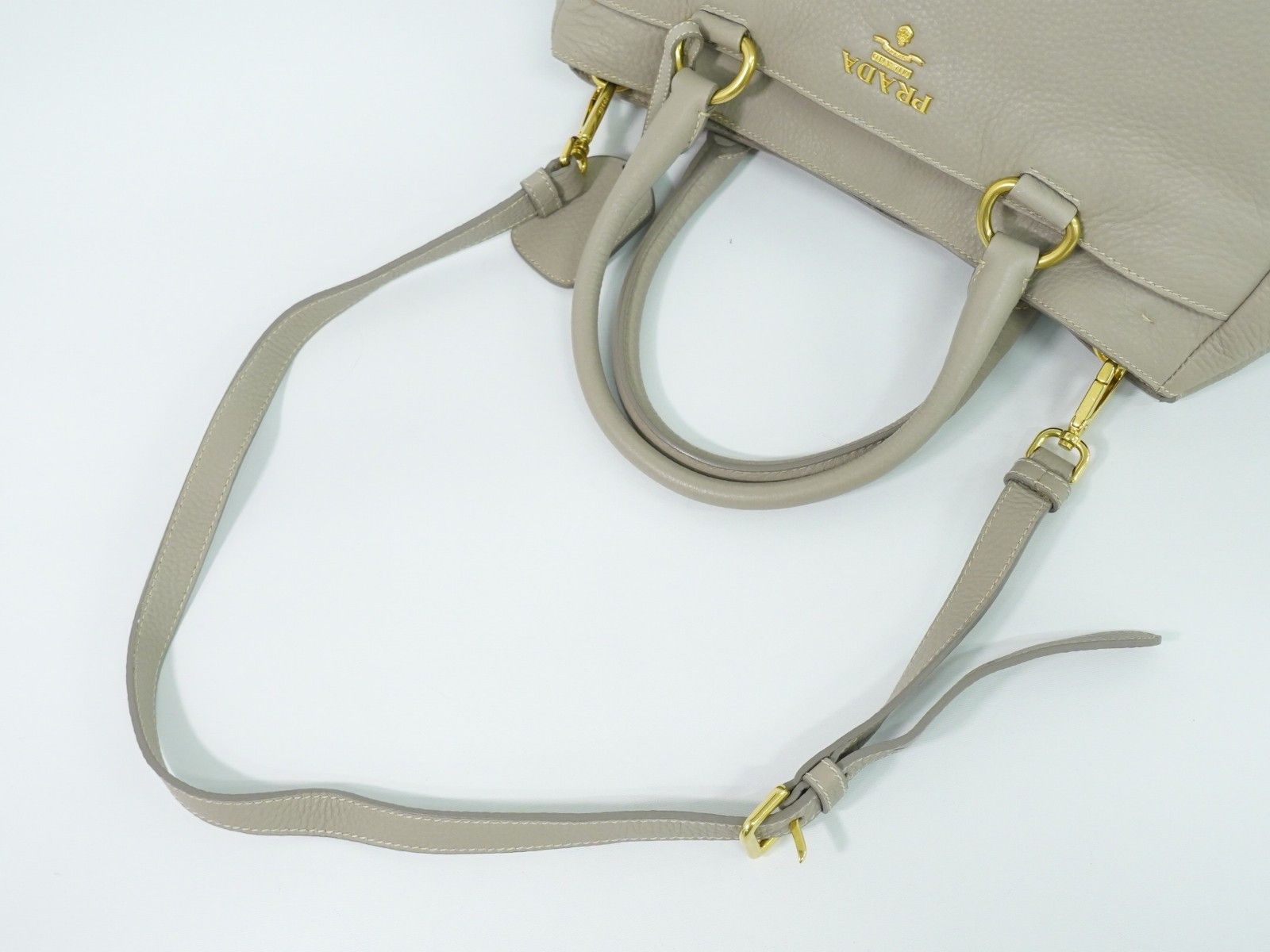 Prada Prada East West Convertible Tote Vitello Daino Size ONE SIZE - 7 Thumbnail