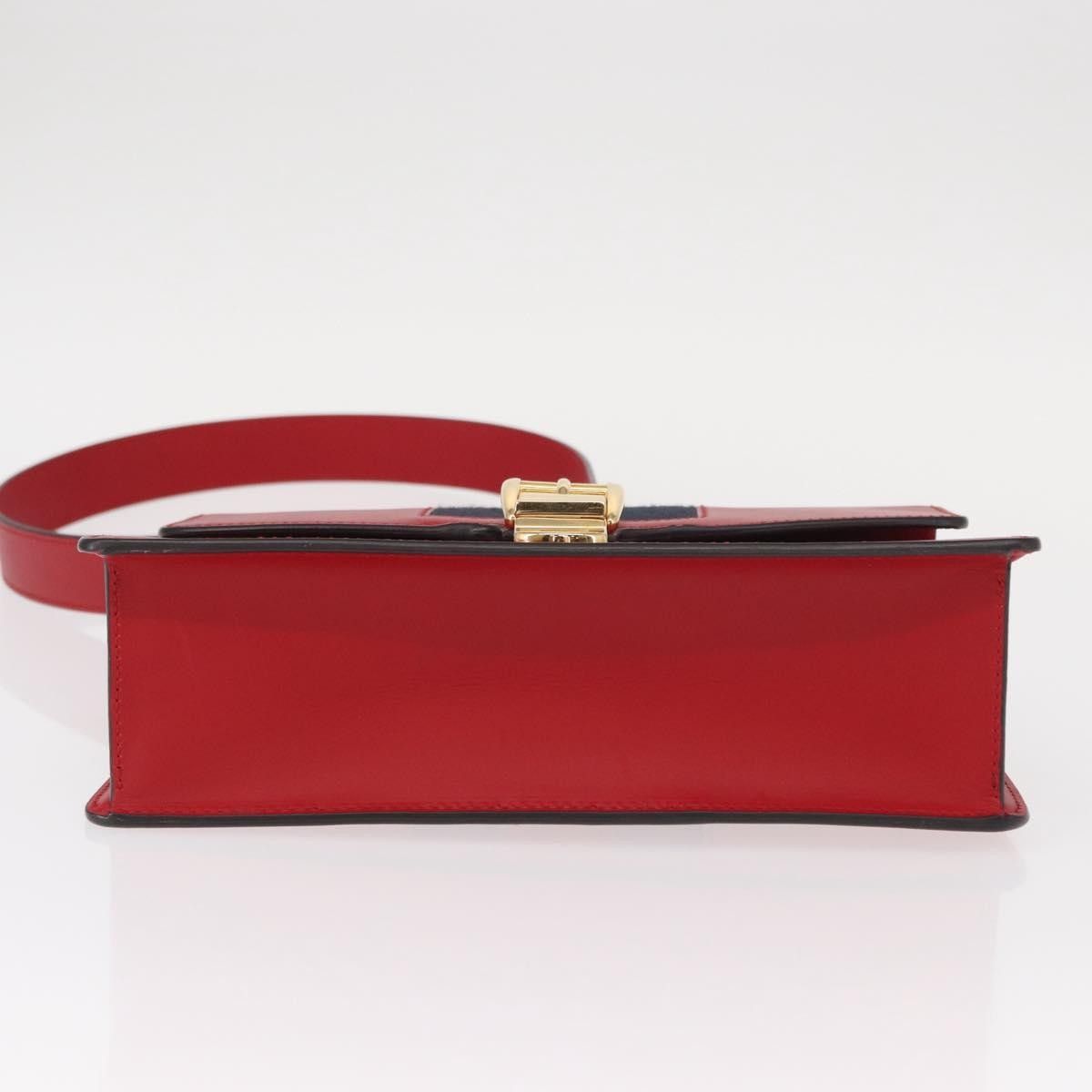 Gucci Gucci Sylvie Shoulder Bag Leather Size ONE SIZE - 19 Thumbnail