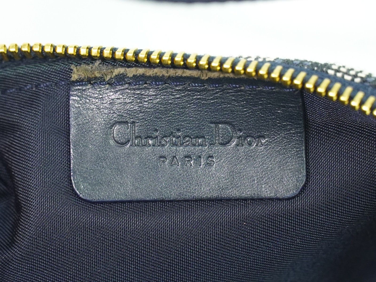 Dior Christian Dior Vintage Saddle Bag Diorissimo Coated Canvas Size ONE SIZE - 6 Thumbnail