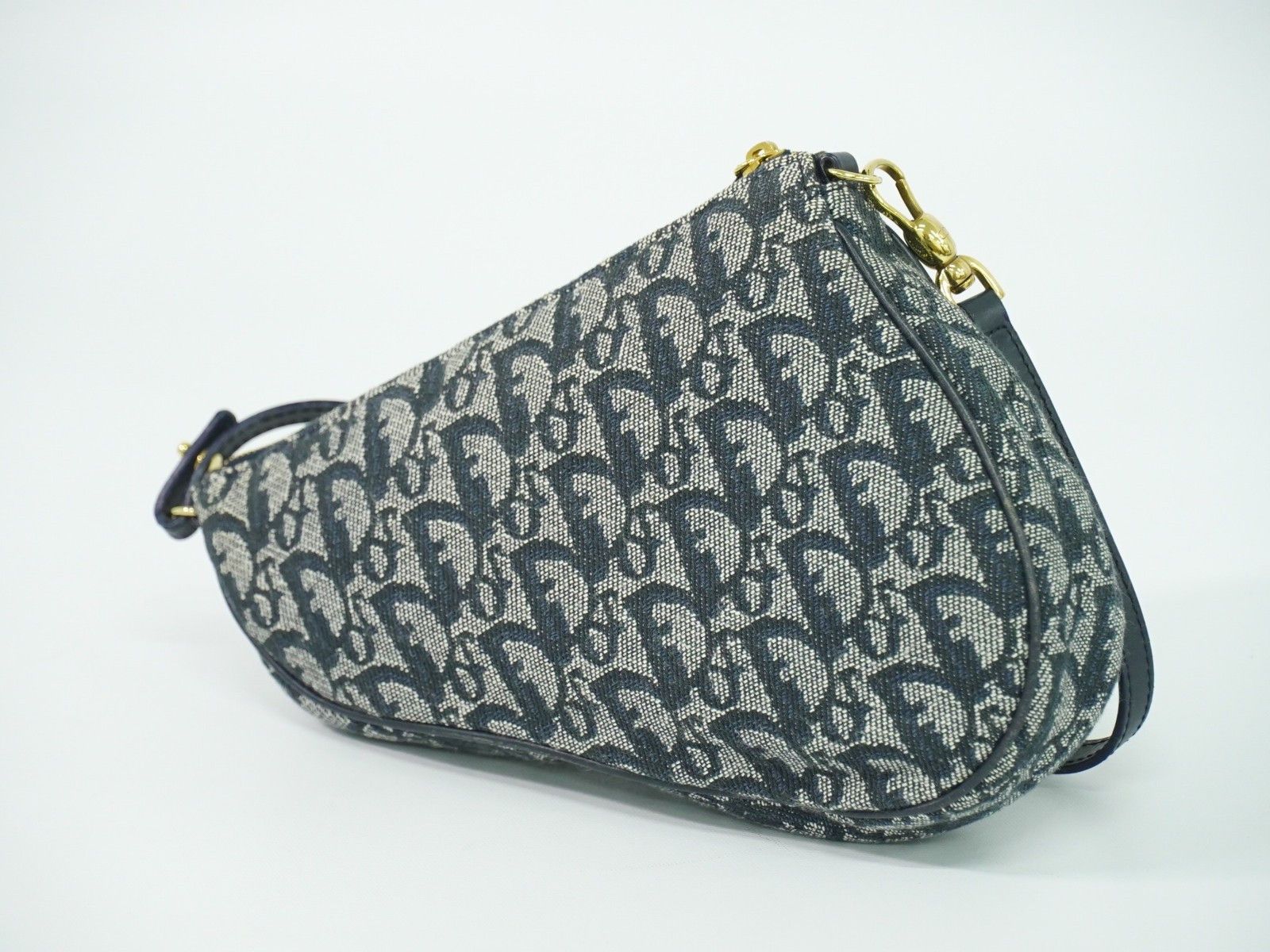 Dior Christian Dior Vintage Saddle Bag Diorissimo Coated Canvas Size ONE SIZE - 2 Thumbnail