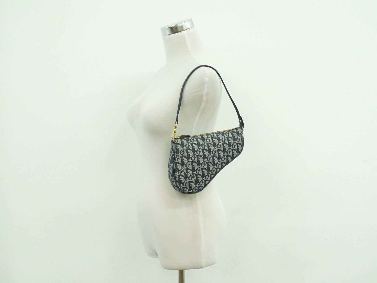 Dior Christian Dior Vintage Saddle Bag Diorissimo Coated Canvas Size ONE SIZE - 12 Thumbnail