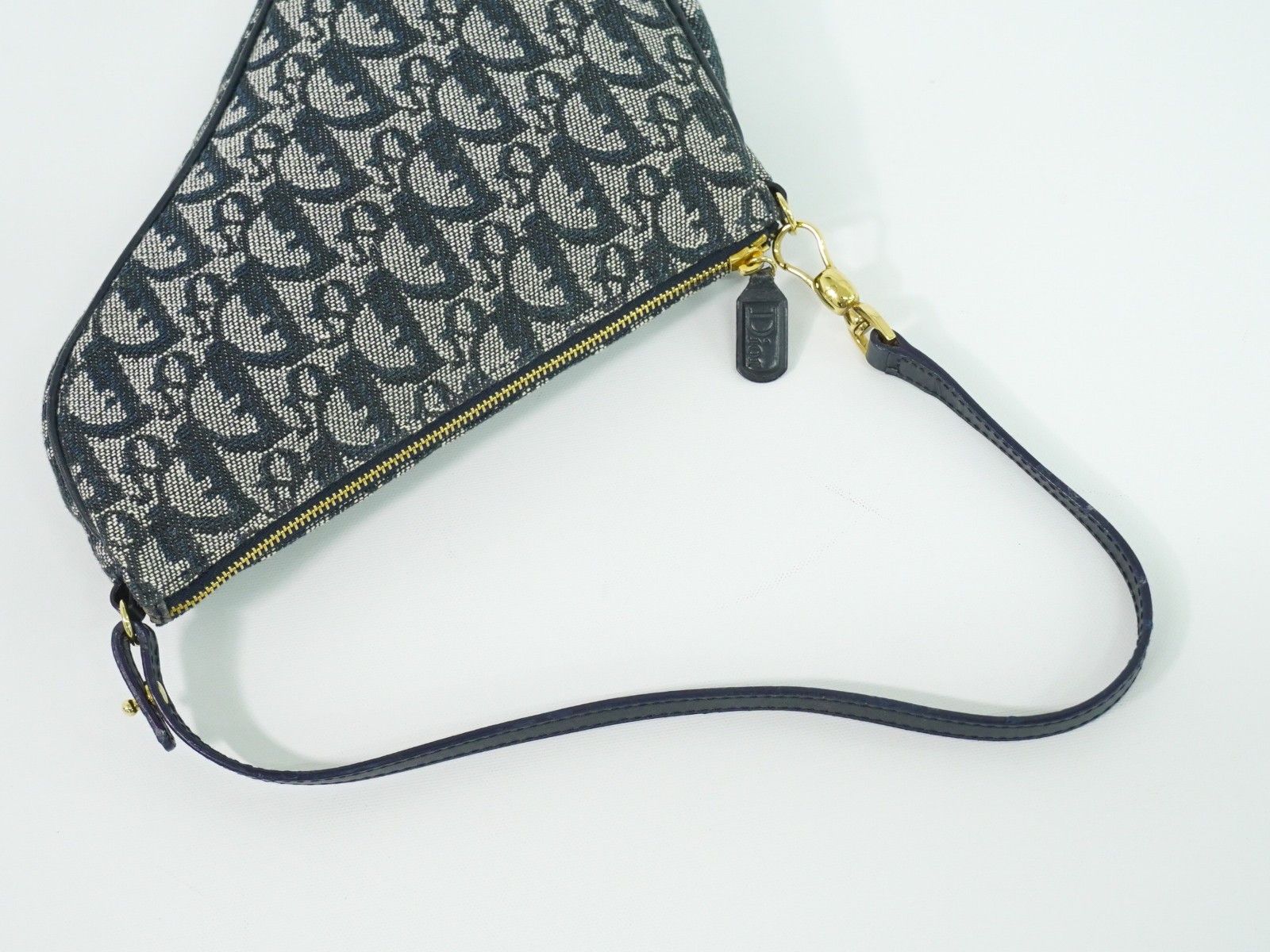 Dior Christian Dior Vintage Saddle Bag Diorissimo Coated Canvas Size ONE SIZE - 8 Thumbnail