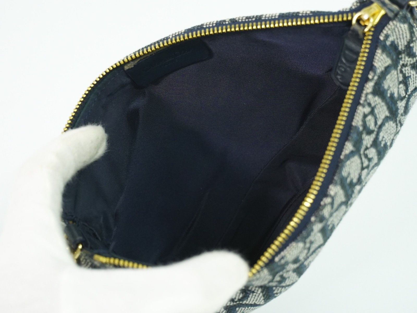 Dior Christian Dior Vintage Saddle Bag Diorissimo Coated Canvas Size ONE SIZE - 5 Thumbnail