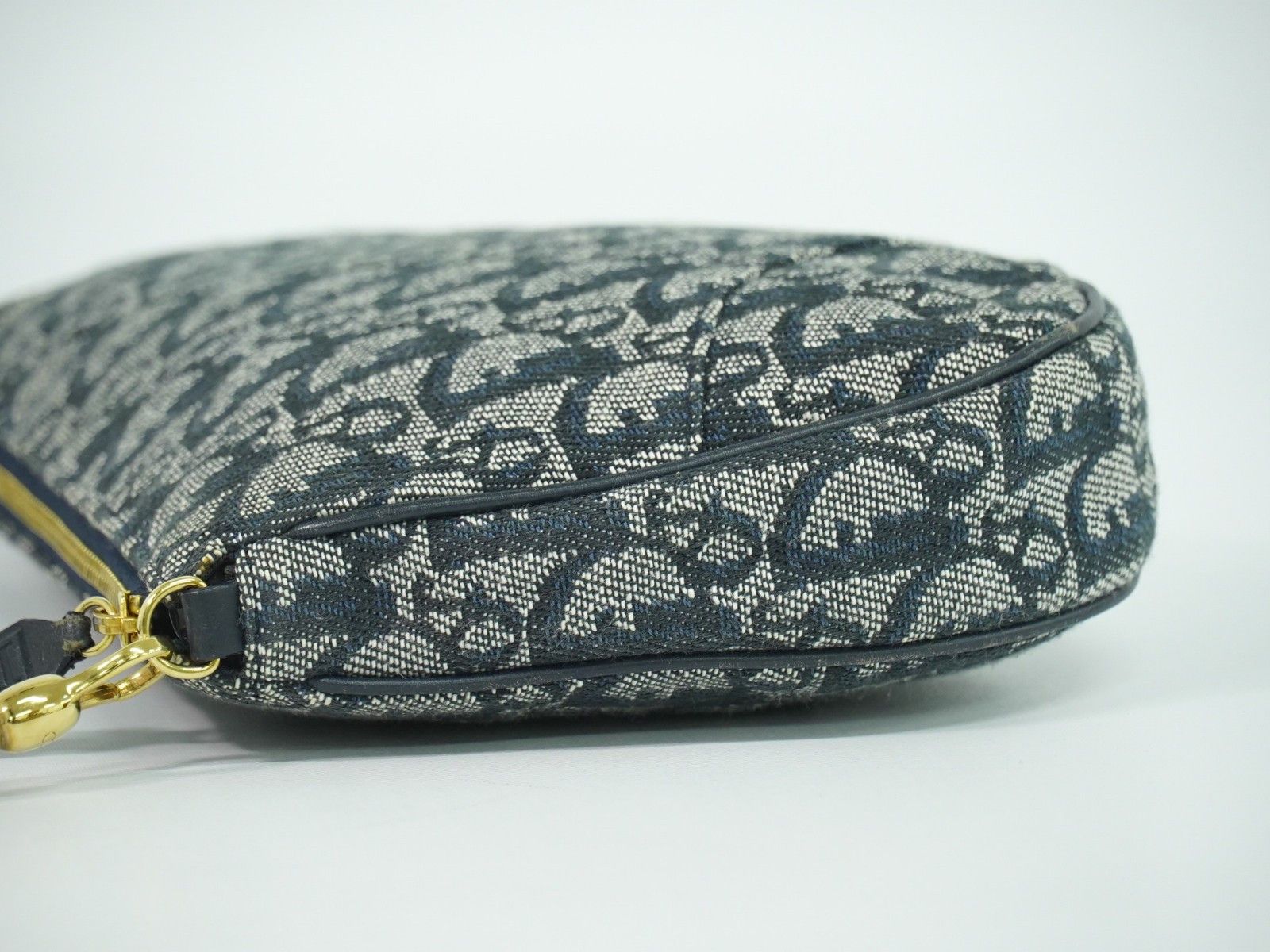 Dior Christian Dior Vintage Saddle Bag Diorissimo Coated Canvas Size ONE SIZE - 4 Thumbnail
