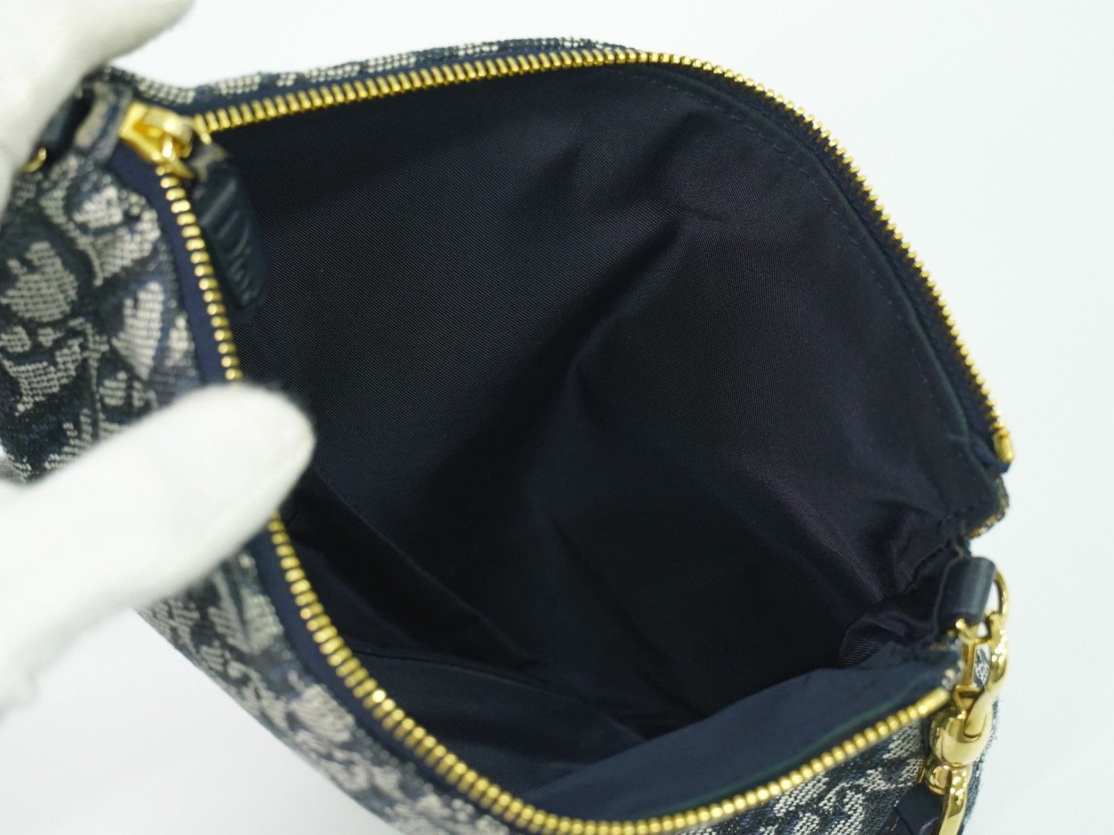 Dior Christian Dior Vintage Saddle Bag Diorissimo Coated Canvas Size ONE SIZE - 16 Thumbnail