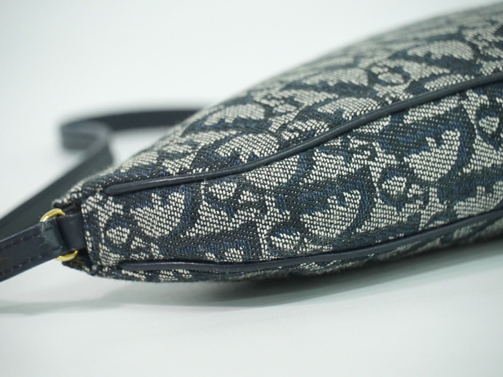 Dior Christian Dior Vintage Saddle Bag Diorissimo Coated Canvas Size ONE SIZE - 9 Thumbnail
