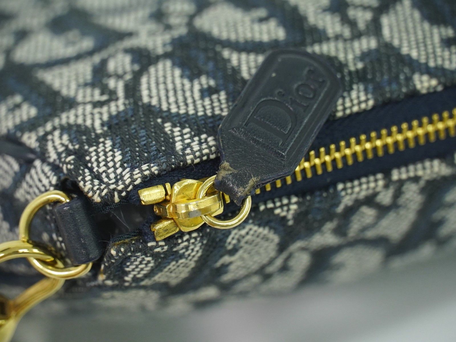 Dior Christian Dior Vintage Saddle Bag Diorissimo Coated Canvas Size ONE SIZE - 11 Thumbnail