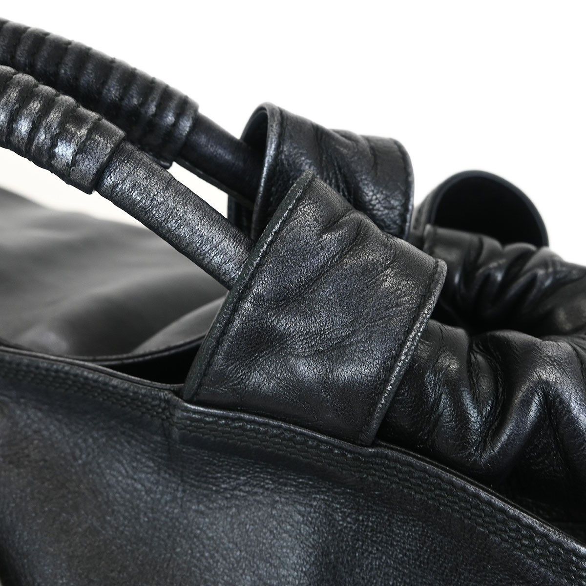 Loewe Loewe Anagram Logo Nappa Aire Hand Bag Leather Size ONE SIZE - 7 Thumbnail