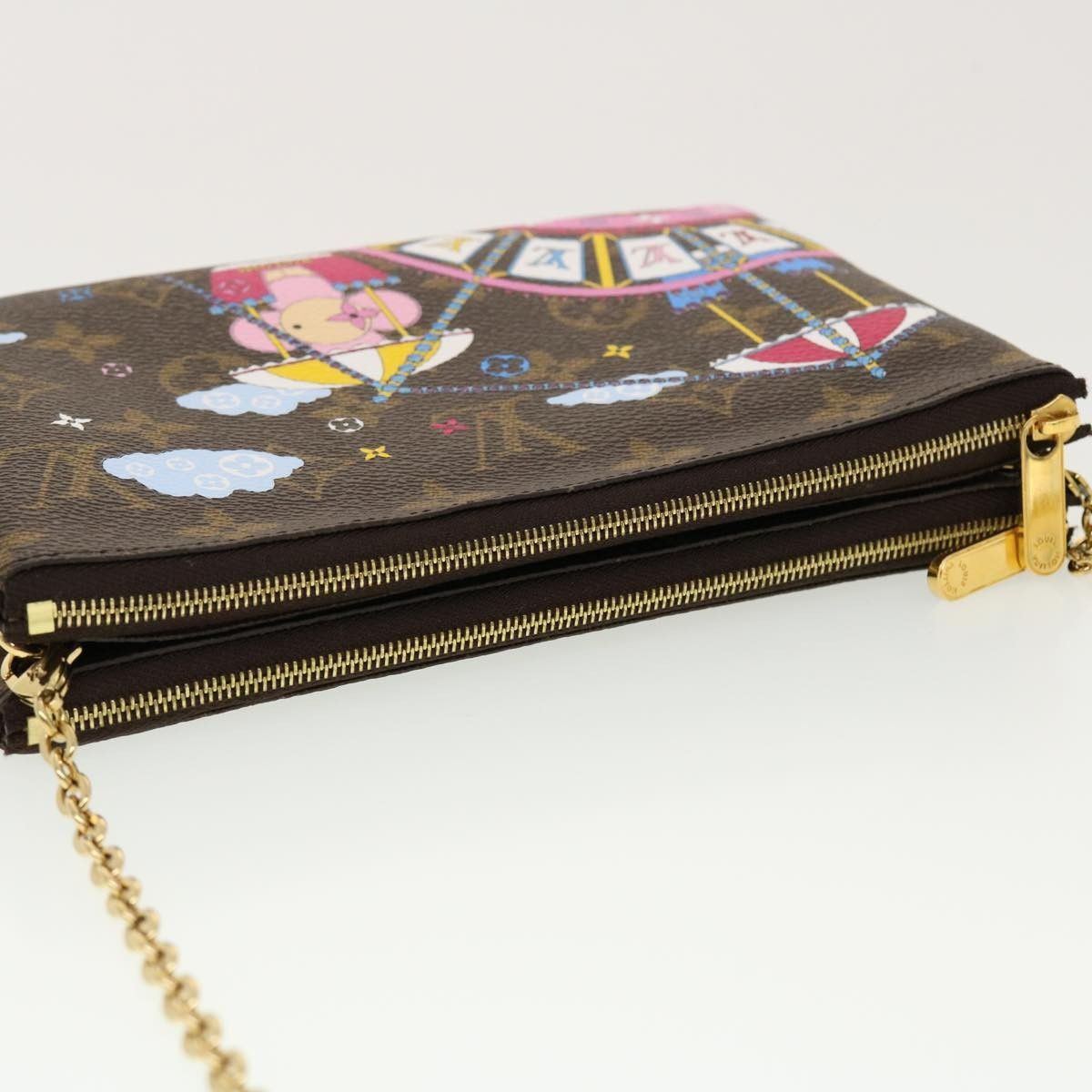 Louis Vuitton Louis Vuitton Double Zip Pochette Size ONE SIZE - 17 Thumbnail