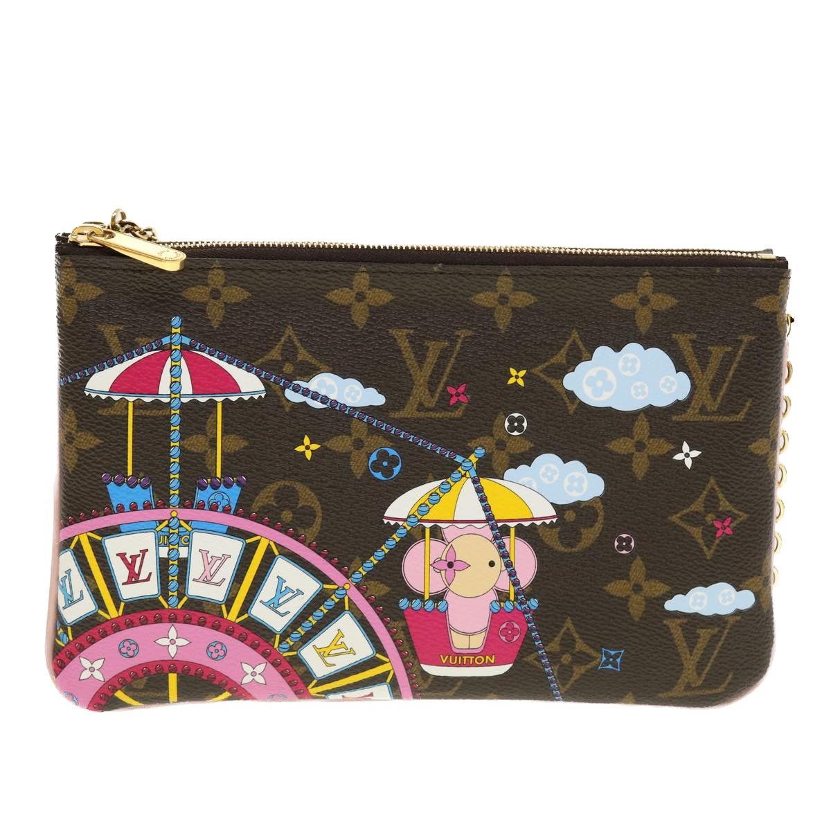Louis Vuitton Louis Vuitton Double Zip Pochette Size ONE SIZE - 19 Thumbnail