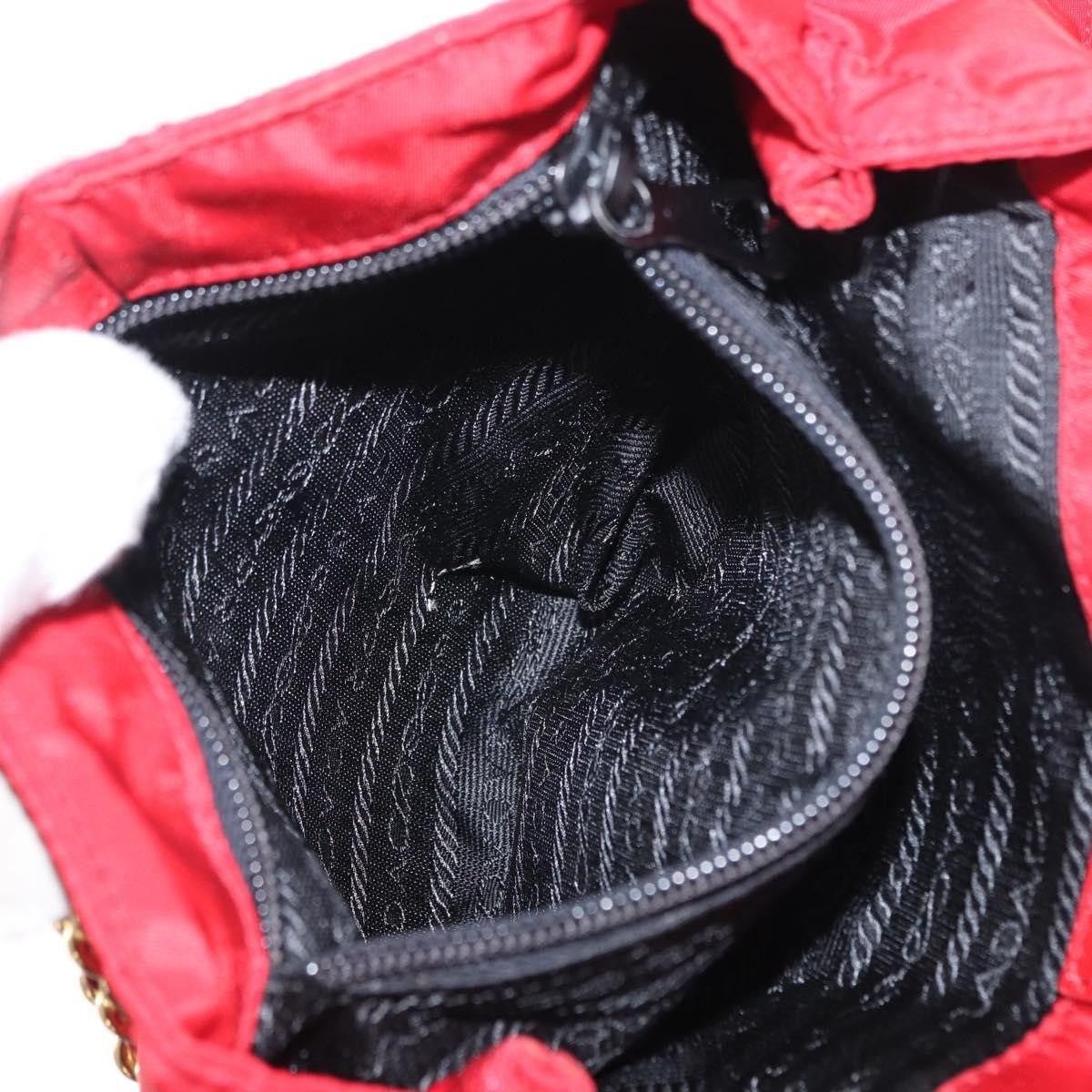 Prada Prada Chain Shoulder Bag Quilted Tessuto Size ONE SIZE - 22 Thumbnail