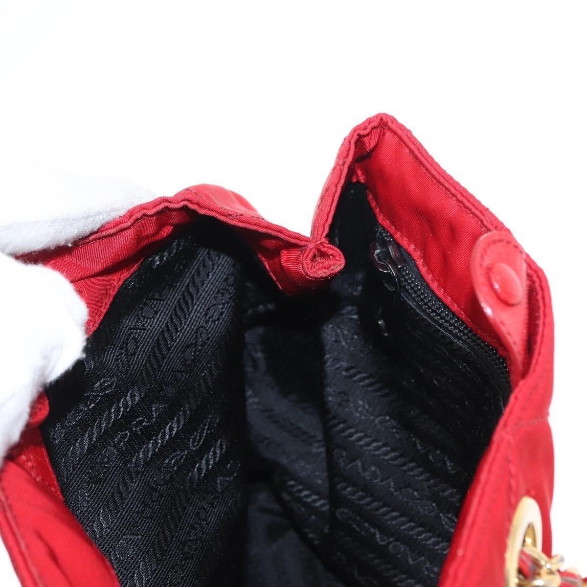 Prada Prada Chain Shoulder Bag Quilted Tessuto Size ONE SIZE - 20 Thumbnail