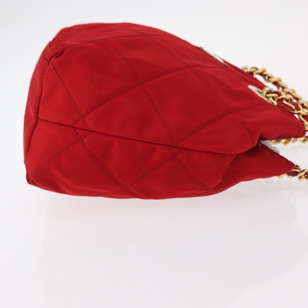 Prada Prada Chain Shoulder Bag Quilted Tessuto Size ONE SIZE - 3 Thumbnail