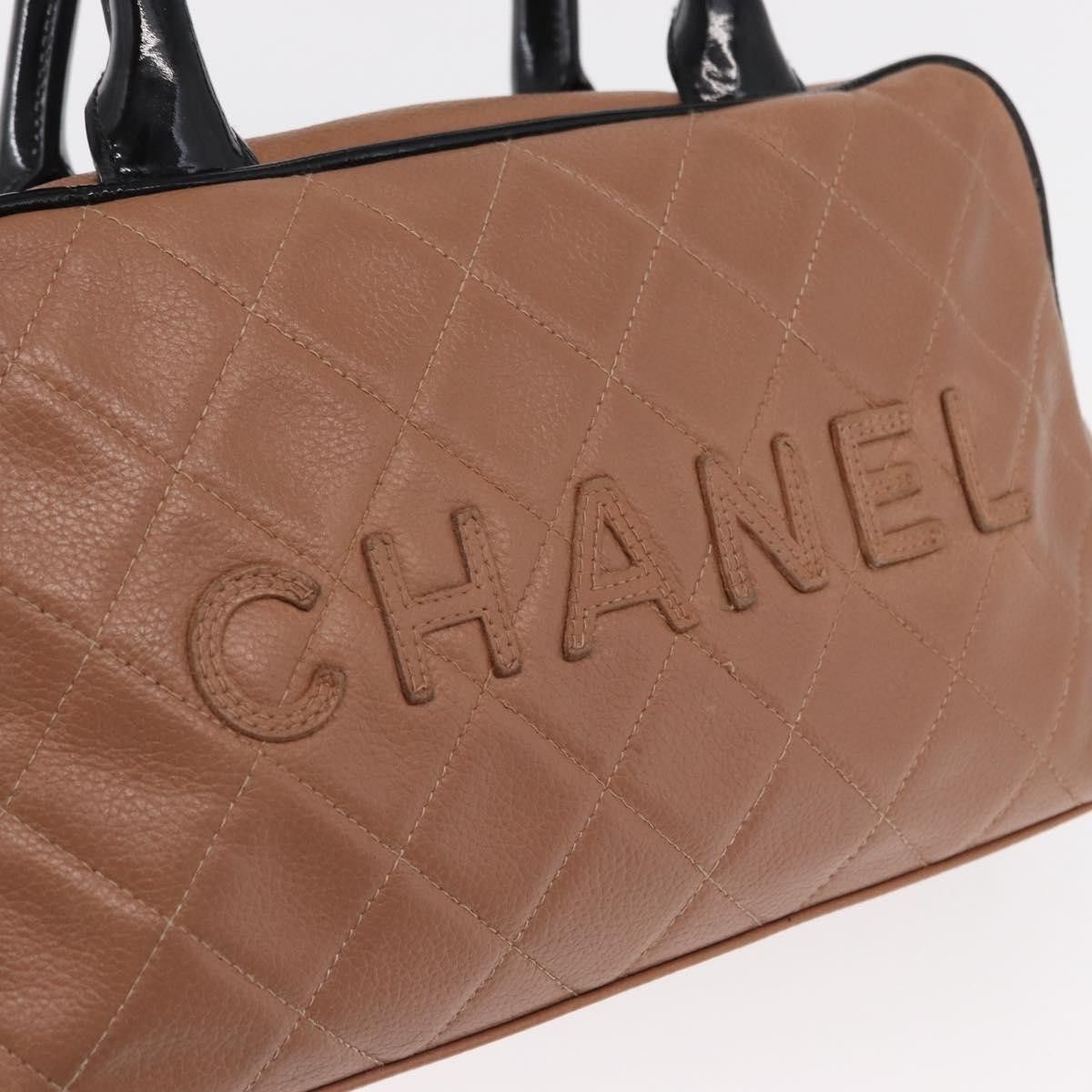 Chanel Chanel Embossed Logo Bowler Quilted Caviar Size ONE SIZE - 20 Thumbnail