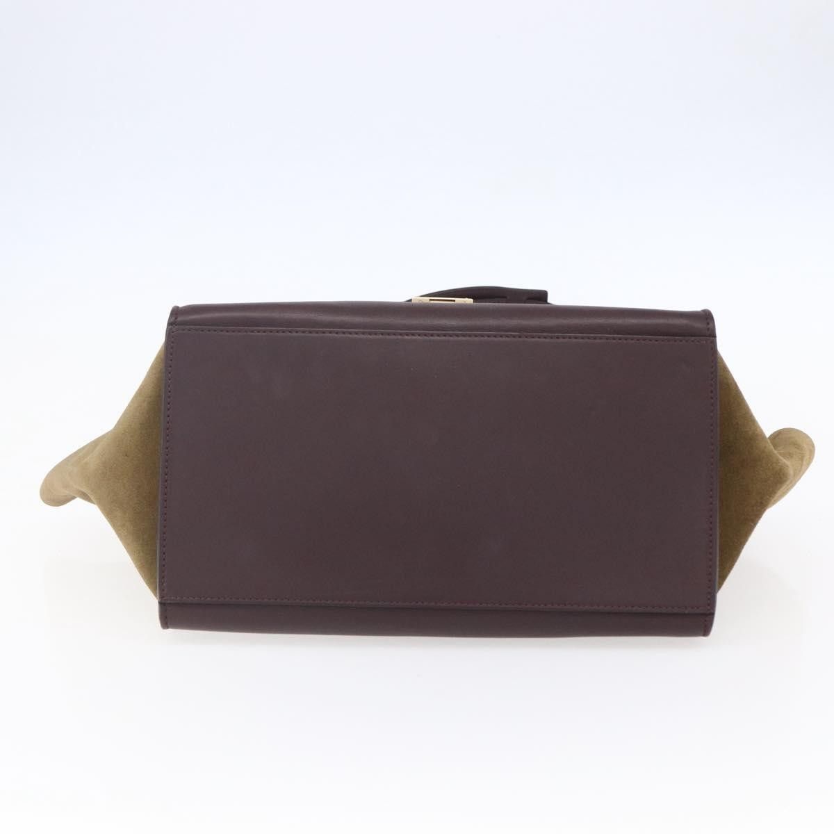 Celine Celine Tricolor Trapeze Bag Leather Size ONE SIZE - 14 Thumbnail