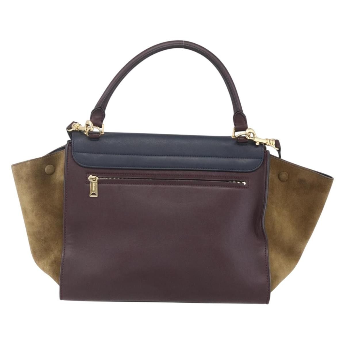 Celine Celine Tricolor Trapeze Bag Leather Size ONE SIZE - 2 Thumbnail