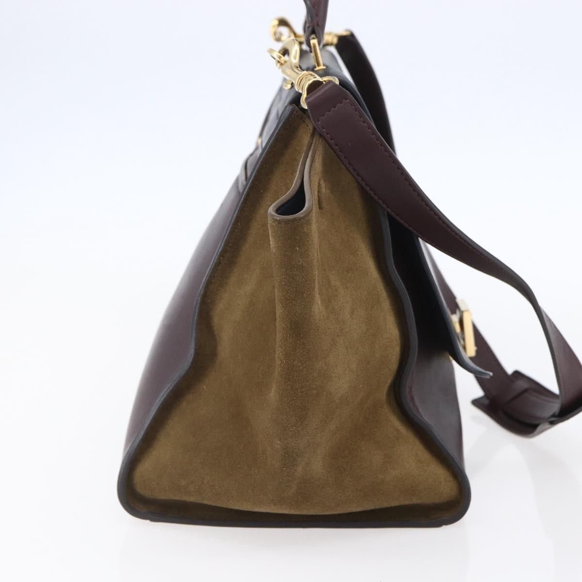 Celine Celine Tricolor Trapeze Bag Leather Size ONE SIZE - 3 Thumbnail