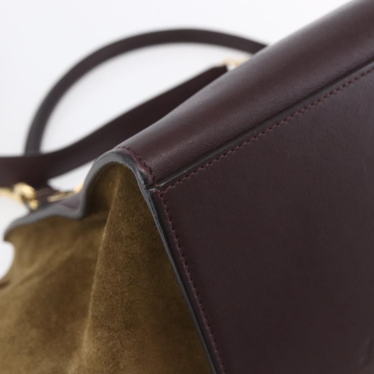 Celine Celine Tricolor Trapeze Bag Leather Size ONE SIZE - 11 Thumbnail