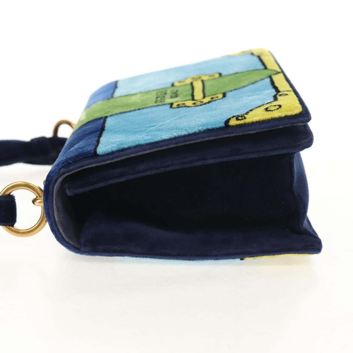 Prada Prada Cahier Crossbody Bag Printed Velvet Size ONE SIZE - 3 Thumbnail