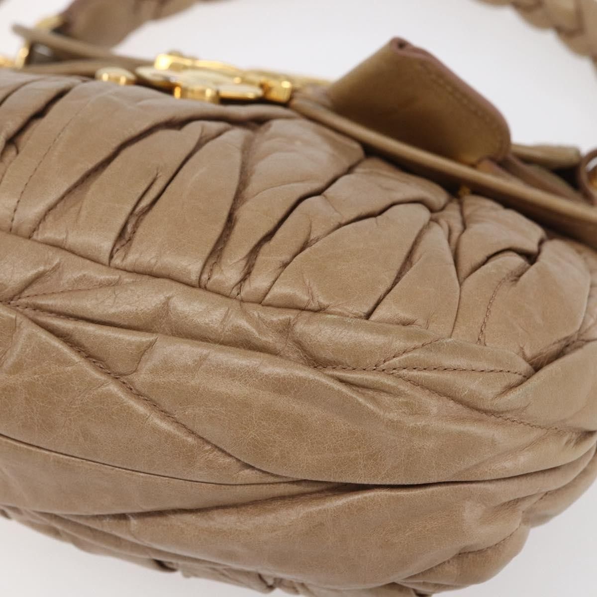 Miu Miu Miu Miu Coffer Convertible Hobo Matelasse Leather Size ONE SIZE - 11 Thumbnail