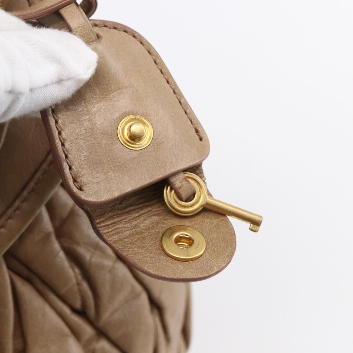 Miu Miu Miu Miu Coffer Convertible Hobo Matelasse Leather Size ONE SIZE - 14 Thumbnail
