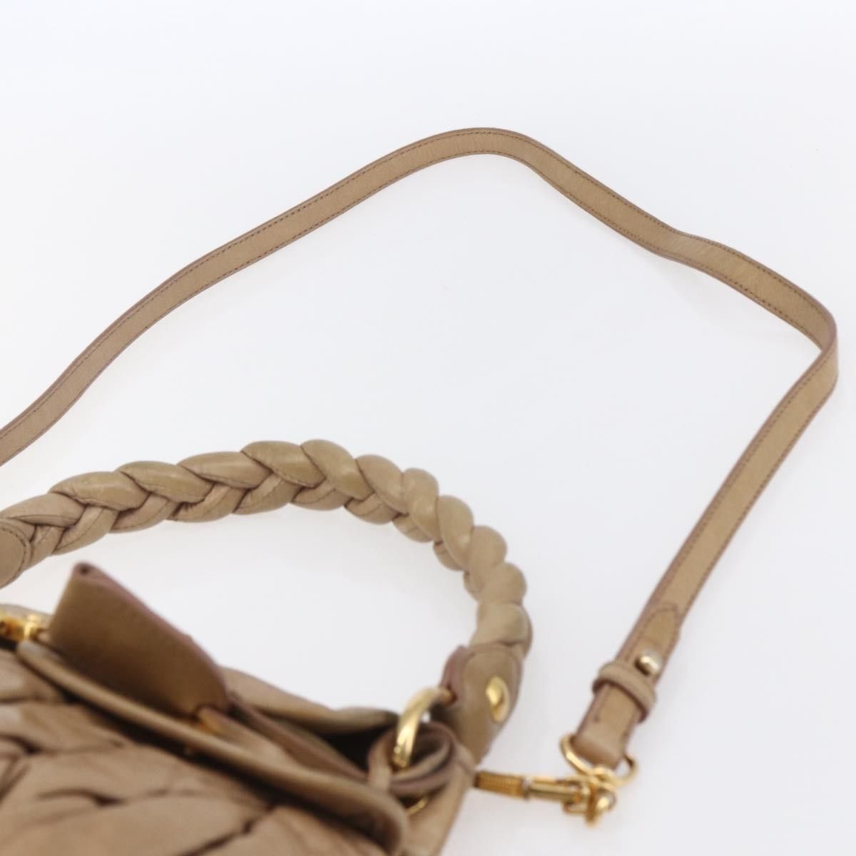 Miu Miu Miu Miu Coffer Convertible Hobo Matelasse Leather Size ONE SIZE - 19 Thumbnail