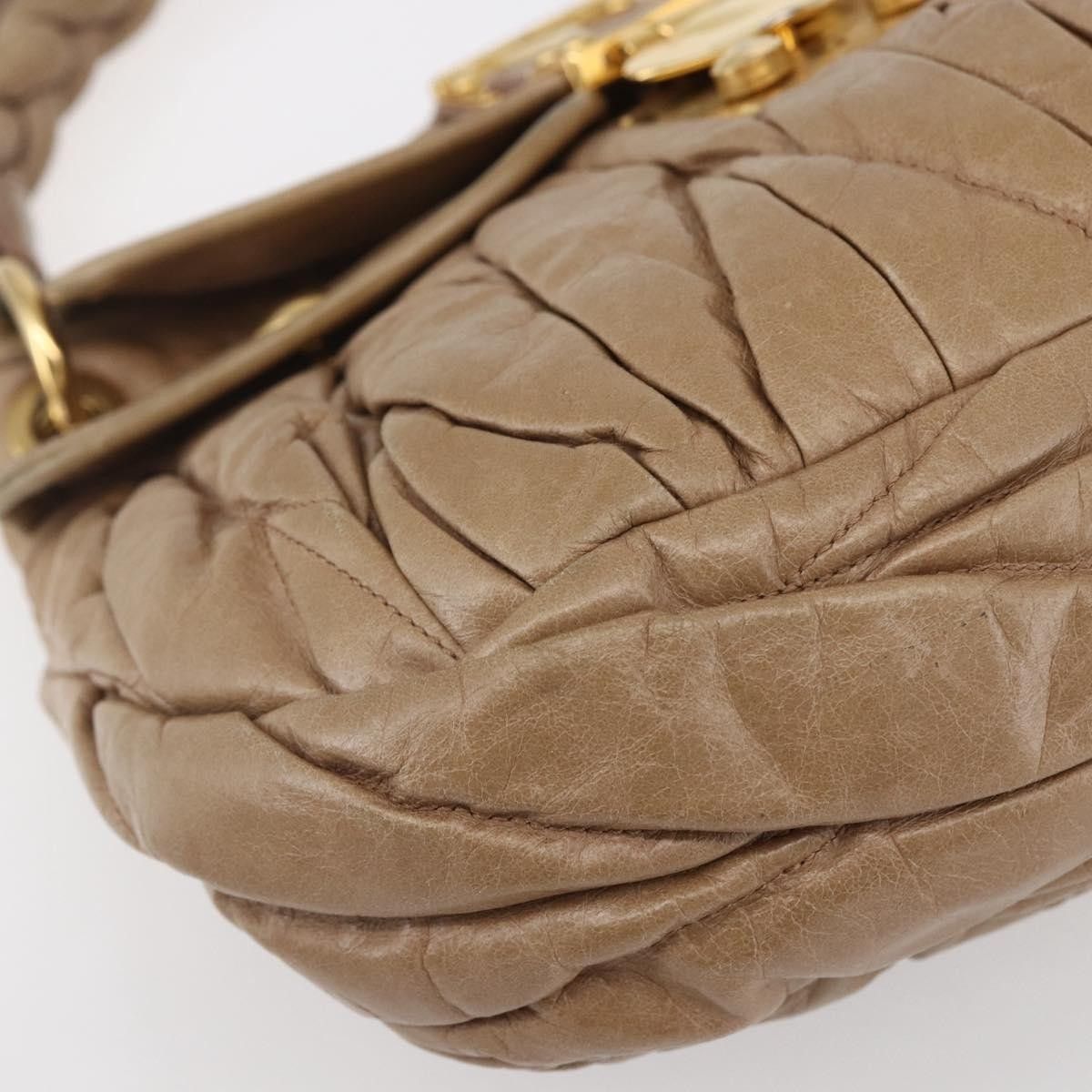 Miu Miu Miu Miu Coffer Convertible Hobo Matelasse Leather Size ONE SIZE - 17 Thumbnail