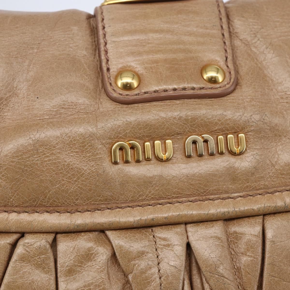 Miu Miu Miu Miu Coffer Convertible Hobo Matelasse Leather Size ONE SIZE - 20 Thumbnail