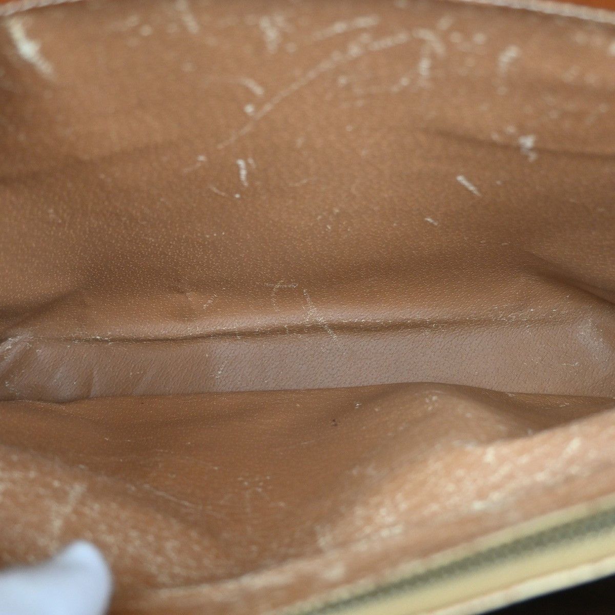 Celine Celine Vintage Macadam Handbag Leather Size ONE SIZE - 10 Thumbnail