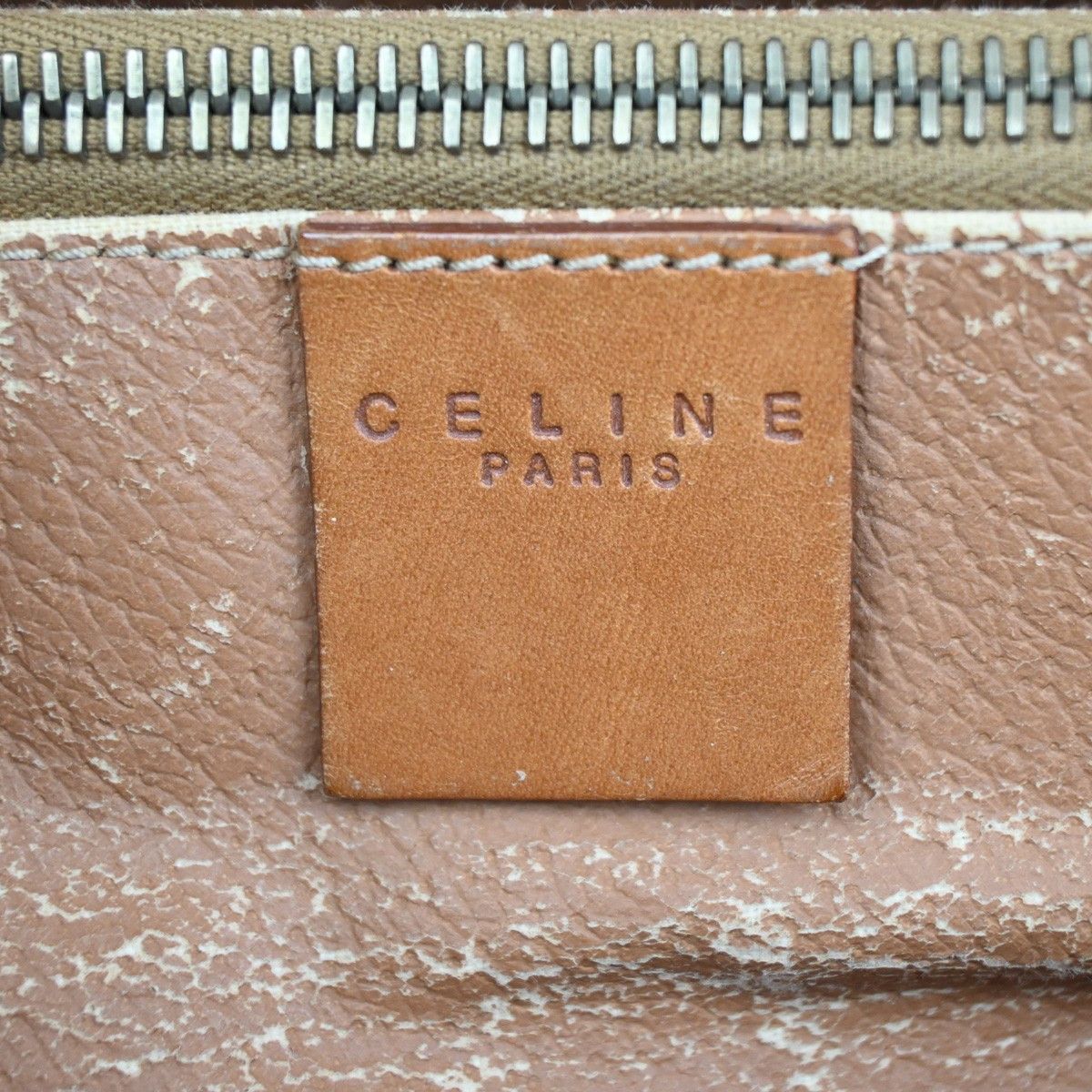 Celine Celine Vintage Macadam Handbag Leather Size ONE SIZE - 18 Thumbnail