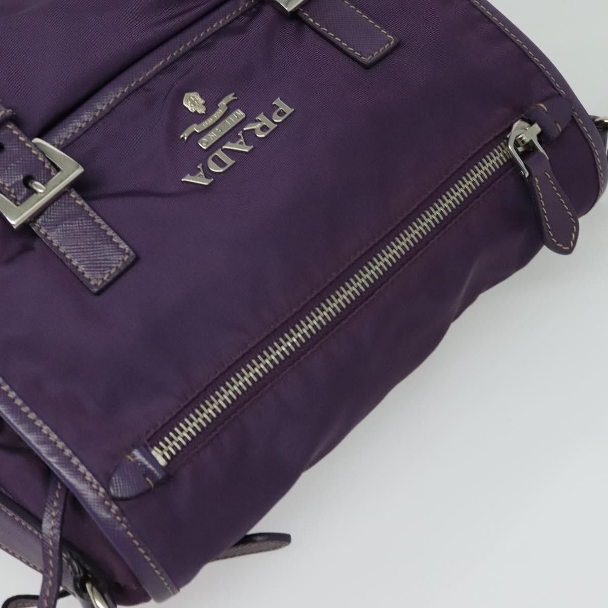Prada Double Buckle Flap Camera Bag Tessuto