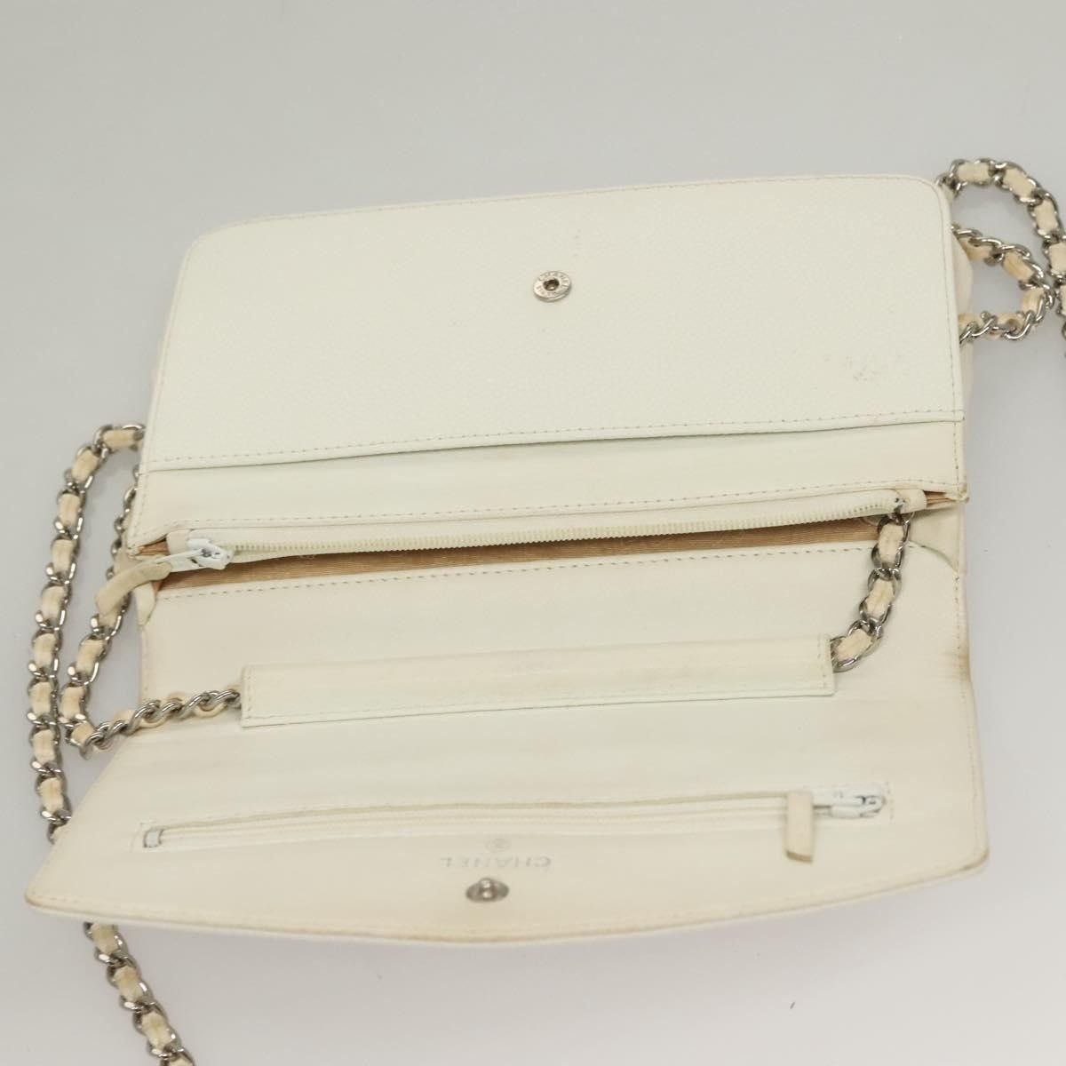 Chanel Chanel Vintage Timeless Wallet on Chain Caviar Size ONE SIZE - 17 Thumbnail