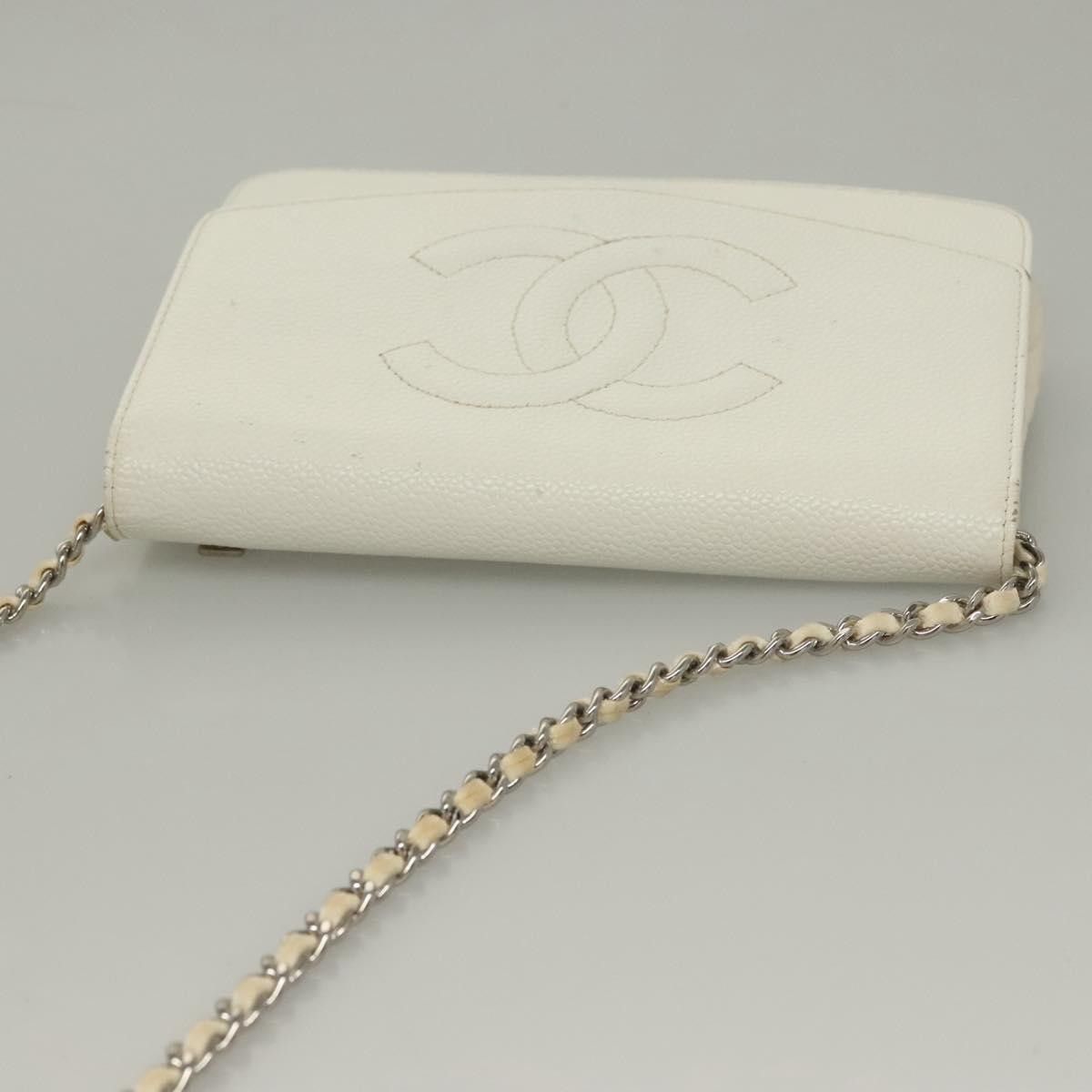 Chanel Chanel Vintage Timeless Wallet on Chain Caviar Size ONE SIZE - 15 Thumbnail