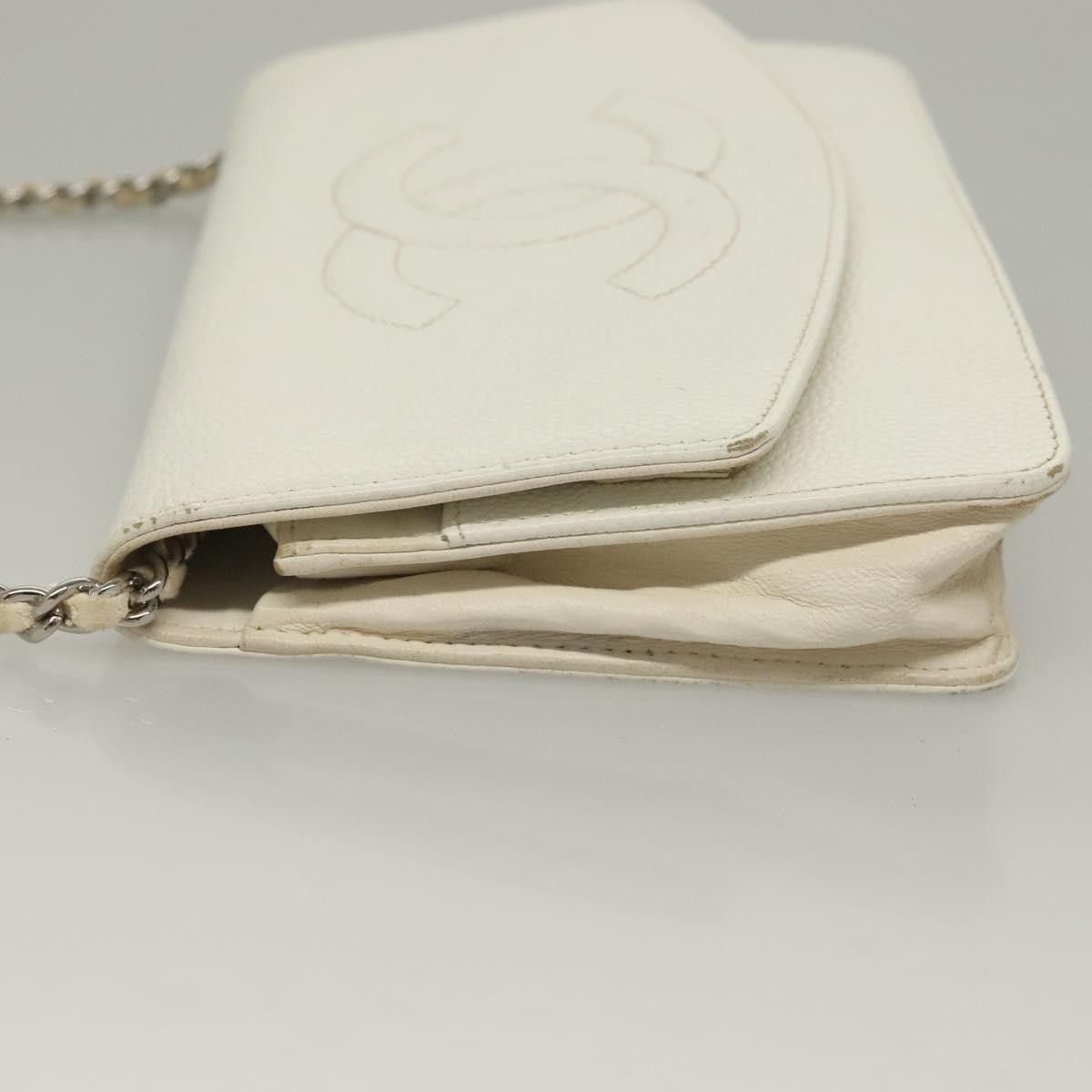 Chanel Chanel Vintage Timeless Wallet on Chain Caviar Size ONE SIZE - 4 Thumbnail