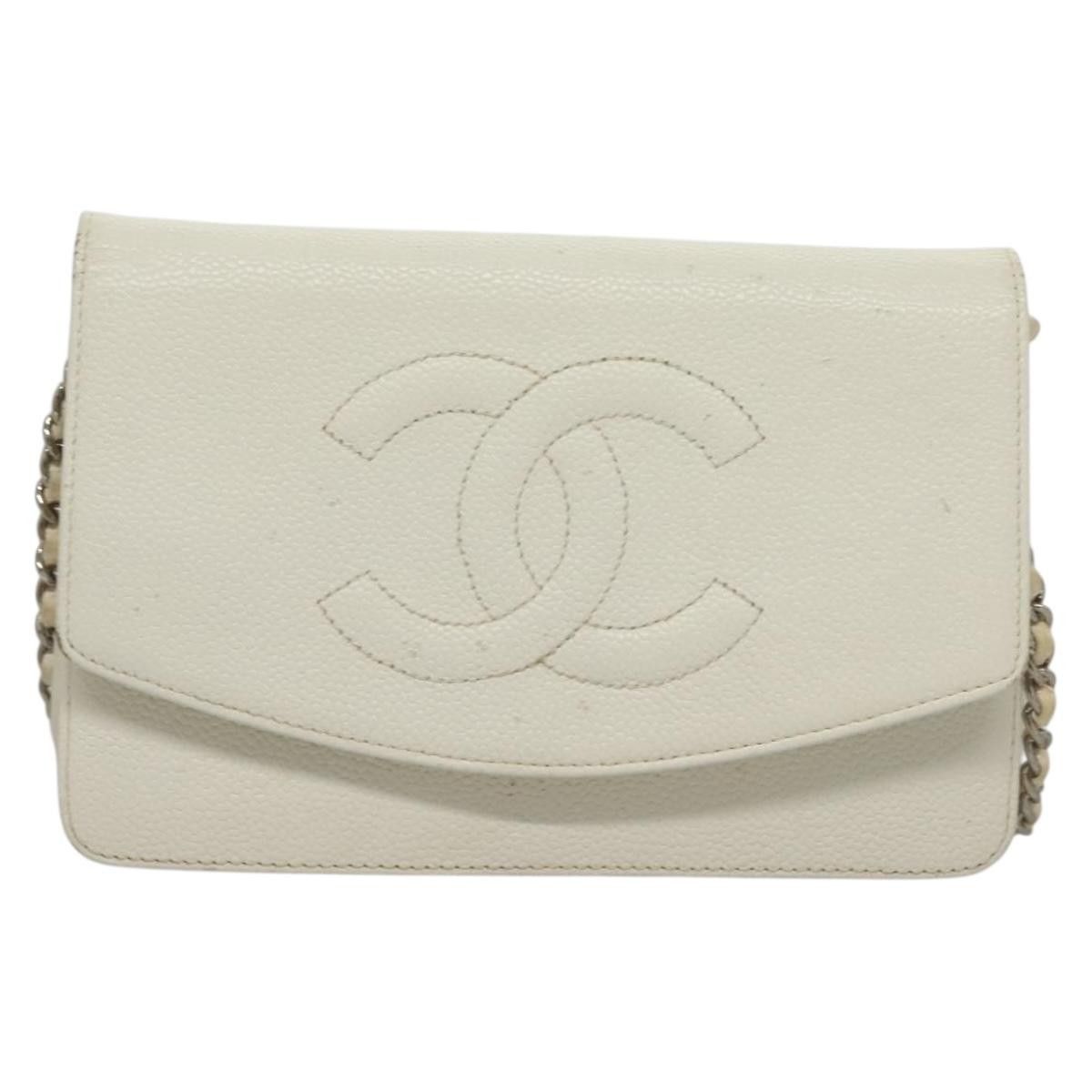 Chanel Chanel Vintage Timeless Wallet on Chain Caviar Size ONE SIZE - 18 Thumbnail