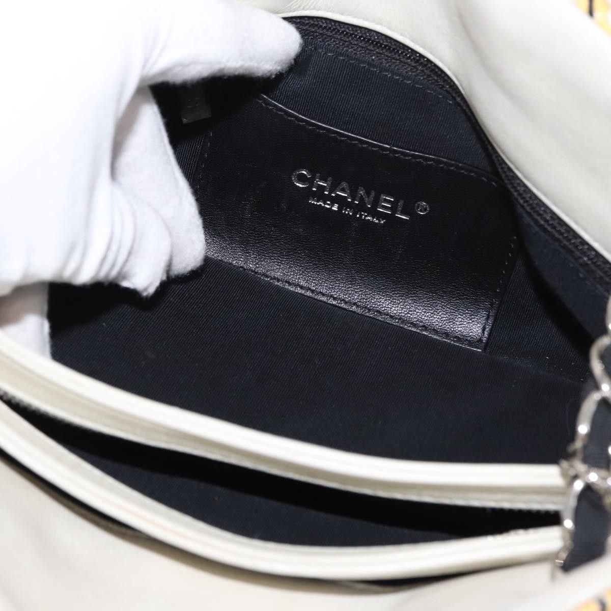 Chanel Chanel Just Mademoiselle Bag Woven Stitch Patent Size ONE SIZE - 21 Thumbnail