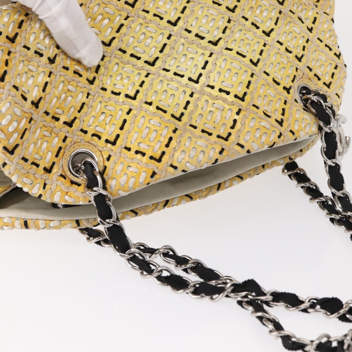 Chanel Chanel Just Mademoiselle Bag Woven Stitch Patent Size ONE SIZE - 16 Thumbnail