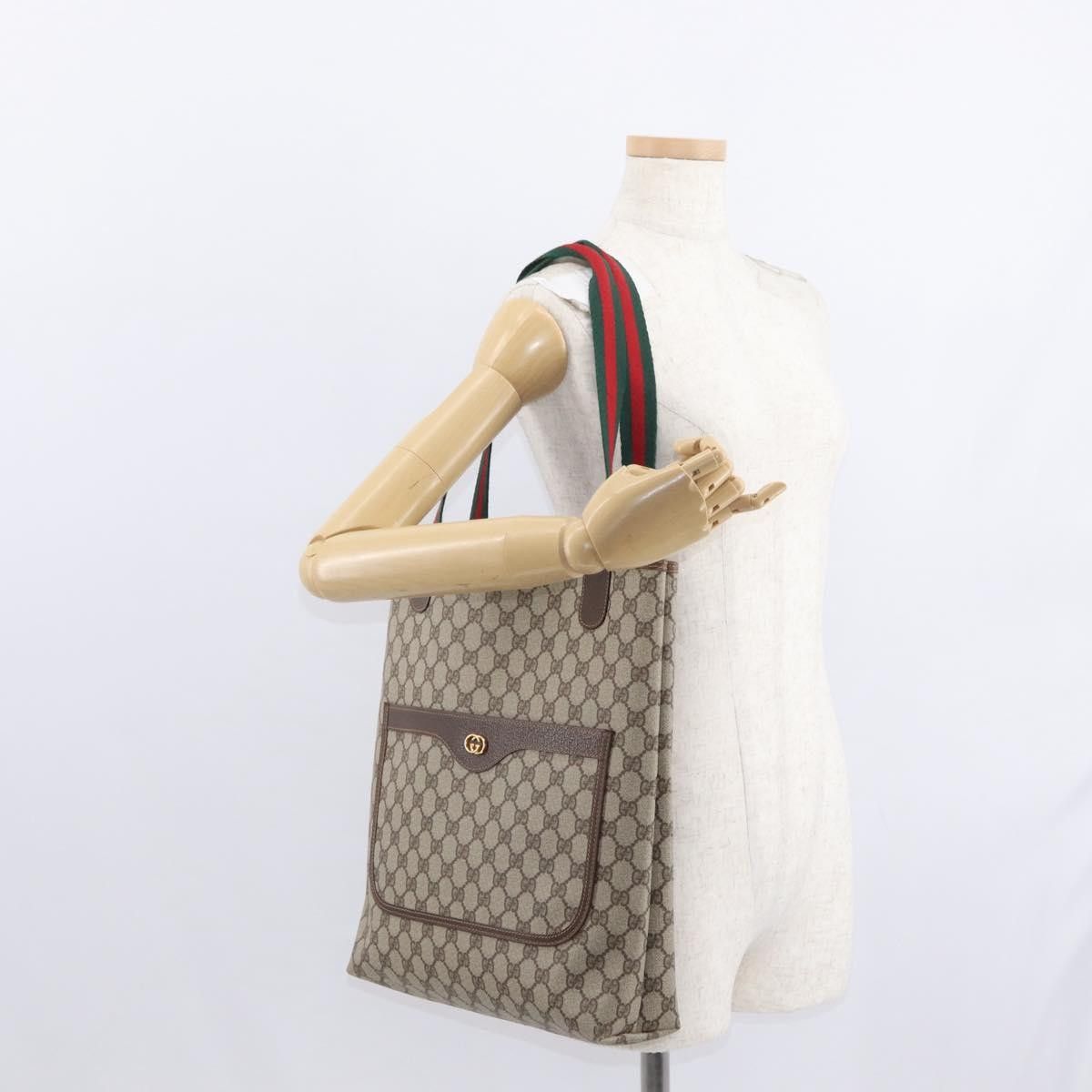Gucci Gucci Sherry Line Tote Canvas Size ONE SIZE - 15 Thumbnail