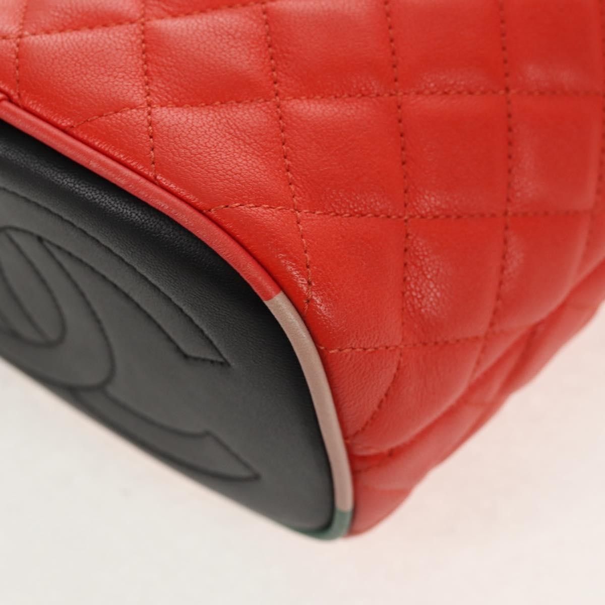 Chanel Chanel Cuba Drawstring Bucket Bag Quilted Lambskin Size ONE SIZE - 12 Thumbnail