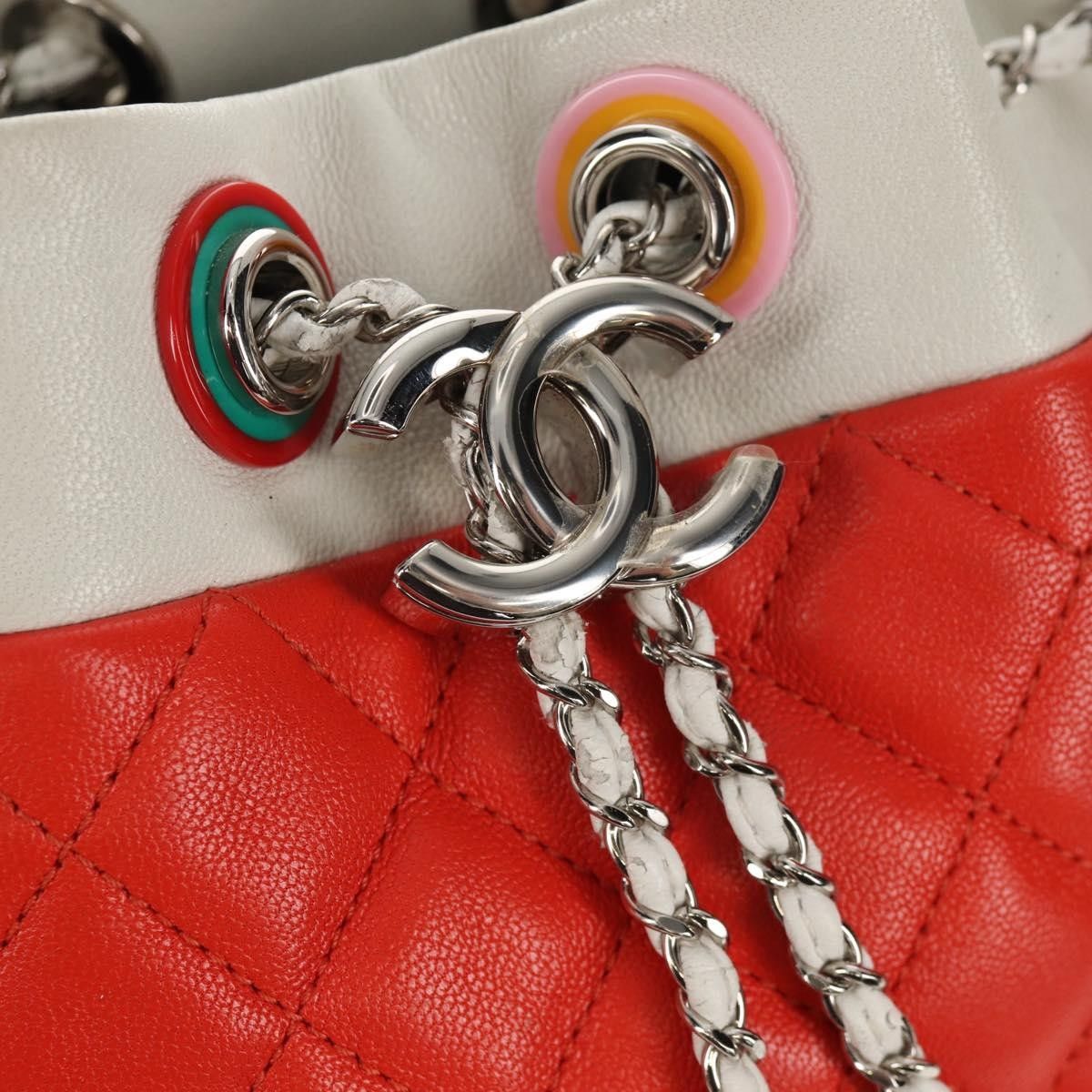 Chanel Chanel Cuba Drawstring Bucket Bag Quilted Lambskin Size ONE SIZE - 15 Thumbnail
