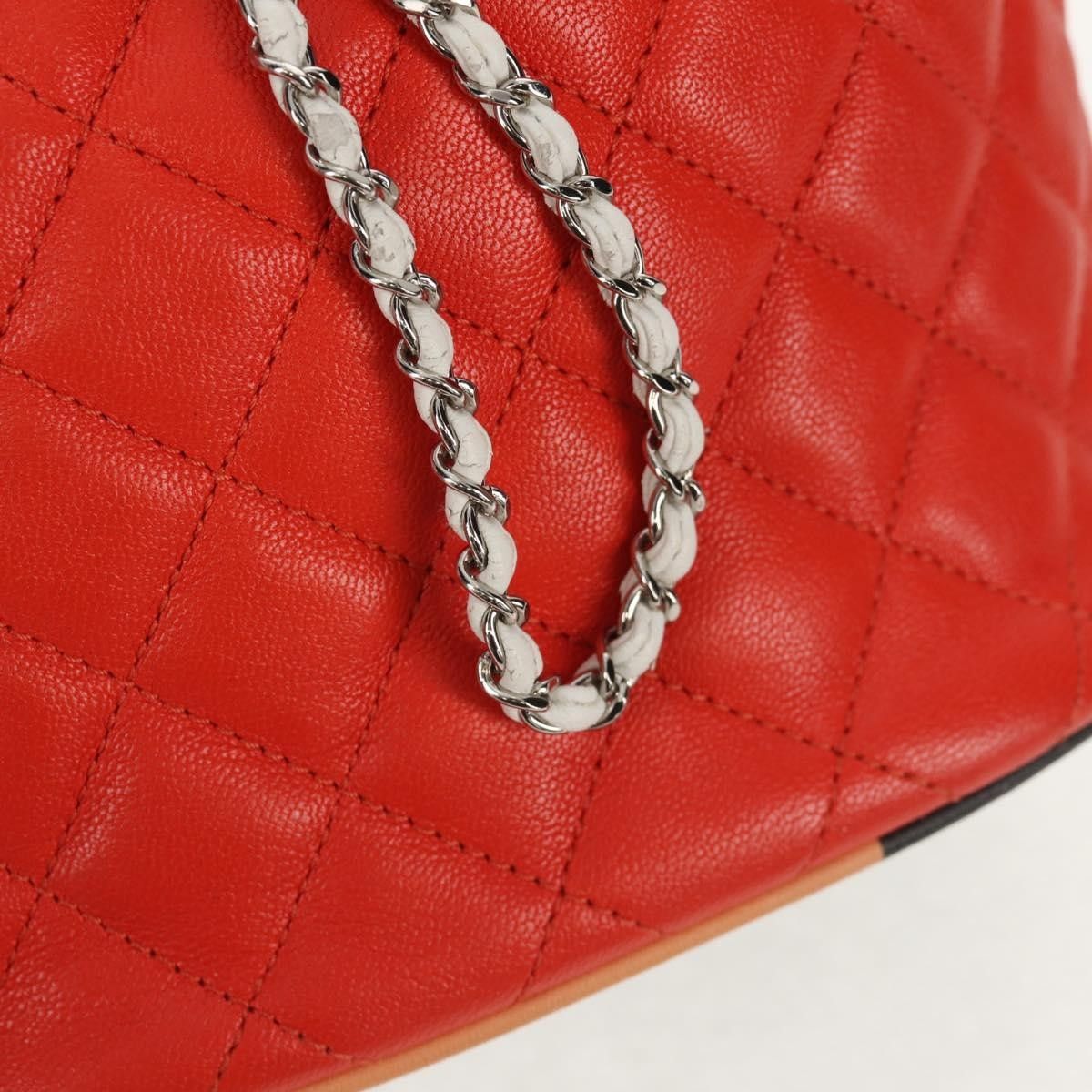 Chanel Chanel Cuba Drawstring Bucket Bag Quilted Lambskin Size ONE SIZE - 24 Thumbnail