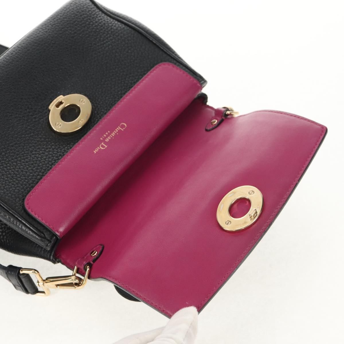 Dior Christian Dior Lady Dior Bag Leather Size ONE SIZE - 14 Thumbnail