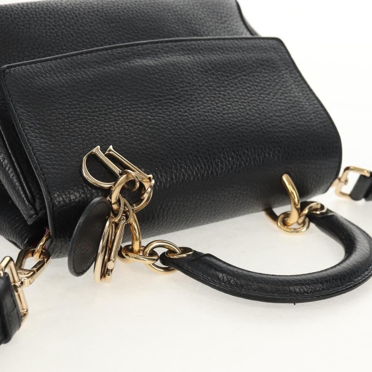 Dior Christian Dior Lady Dior Bag Leather Size ONE SIZE - 16 Thumbnail