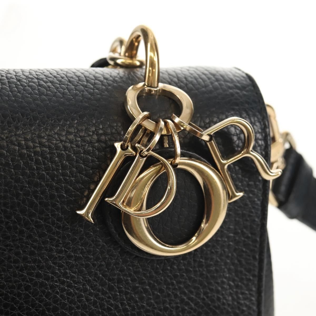 Dior Christian Dior Lady Dior Bag Leather Size ONE SIZE - 12 Thumbnail