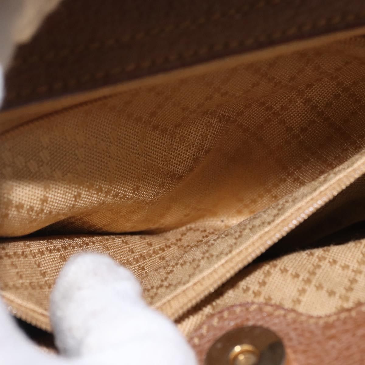 Gucci Gucci Vintage Bamboo Front Pocket Tote Suede Size ONE SIZE - 21 Thumbnail