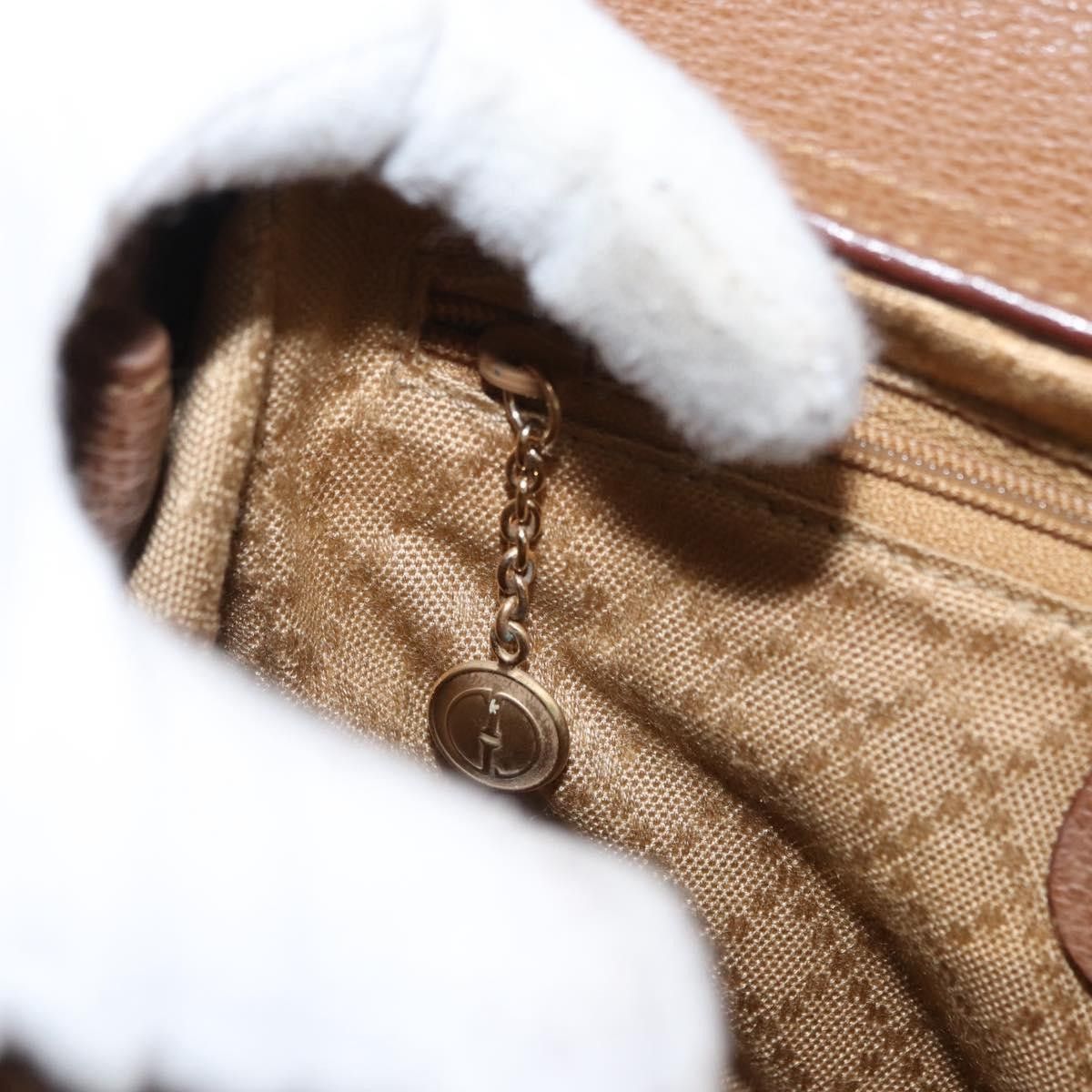 Gucci Gucci Vintage Bamboo Front Pocket Tote Suede Size ONE SIZE - 13 Thumbnail